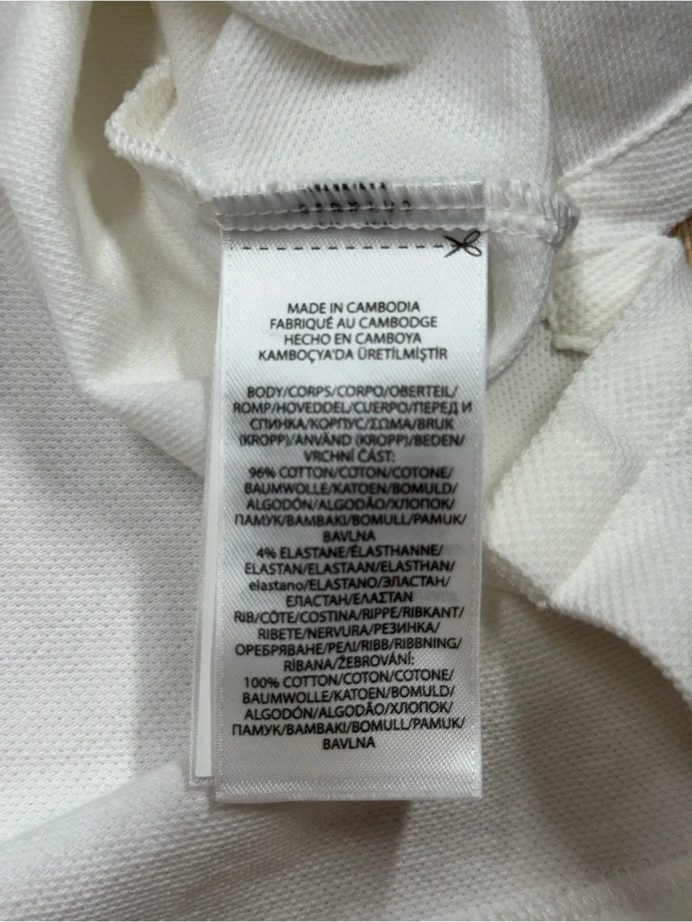 Polo Ralph Lauren crisp white